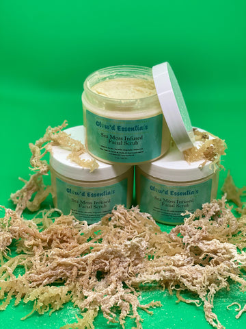 Sea Moss Infused Face Scrub